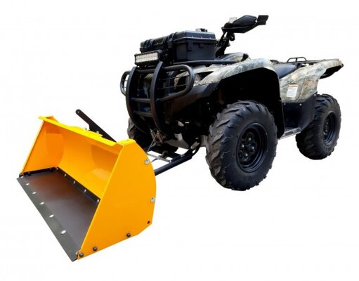 Excavator bucket 2 in 1 for ATV UTV