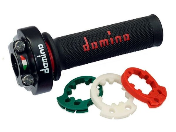 DOMINO XM2 Desmodromic Gasgriff schwarz ohne Griffgummi