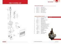 DELL ORTO PHVA ED Ø17,5mm AM6  Vergaser