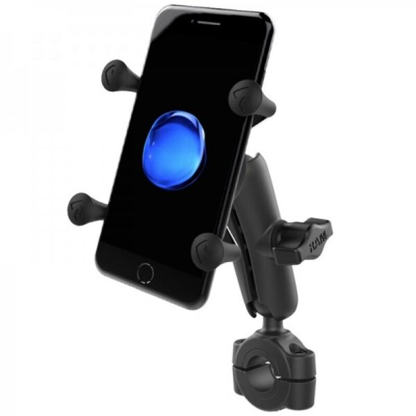 RAM MOUNTS X-Grip® Medium Arm Phone Holder with Medium Handlebar Base