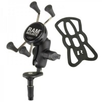 RAM MOUNTS X-Grip® Short Arm Phone Holder with Fork Stem Base