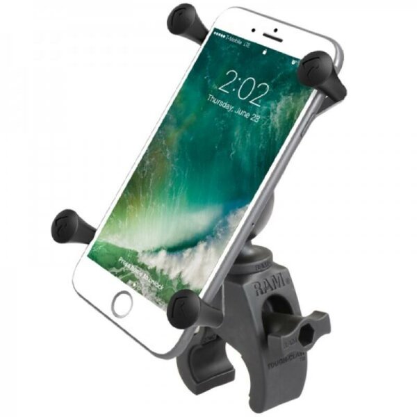 RAM MOUNTS X-Grip® Phone Holder with Snap-Link™ Tough-Claw™ Base - Large Phones