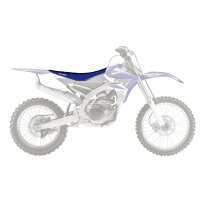 Sitzüberzug Zebra Blackbird schwarz/blau Yamaha YZ1250/450