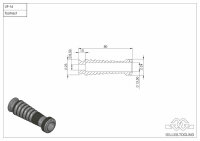 GILLES TOOLING Sport Beifahrer Fußrasten Silber Yamaha YZF-R1/R6