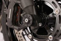 GILLES TOOLING GTA Gabel- und Schwingenschutz (Radachse) Schwarz Kawasaki Z900RS