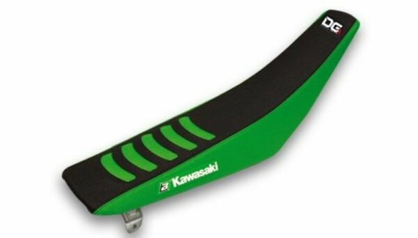 BLACKBIRD Double Grip 3 Sitzbankbezug schwarz/grün Kawasaki KX250F KX450F