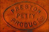 PRESTON PETTY Vintage MX Kotflügel vorne dunkelorange