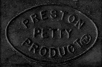 PRESTON PETTY Vintage MX Kotflügel vorne schwarz