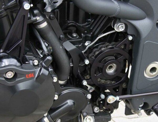 LSL Kettenritzel-Abdeckung schwarz Triumph Speed Triple