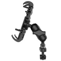 RAM MOUNTS Quick-Grip Short Arm Phone Holder Handlebar U-Bolt Base