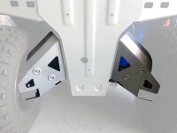 RIVAL Rear Arm Guard Kit - Aluminium Yamaha Kodiak 450IRS