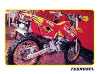 TECNOSEL Seat Cover Team Suzuki 1998