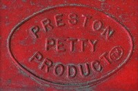 PRESTON PETTY Vintage Muder Kotflügel vorne rot