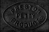 PRESTON PETTY Vintage Muder Kotflügel vorne schwarz