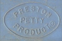 PRESTON PETTY Vintage MX Kotflügel hinten grau