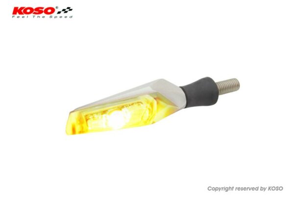 Blinker KOSO Monster LED Silber universell