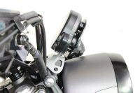 GILLES TOOLING Tachohalterungsset Schwarz Yamaha XSR700