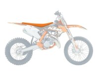 BLACKBIRD Pyramid Sitzbankbezug orangefarben KTM SX85