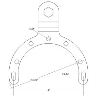 RAM Mounts Large Gas Tank Base - B Ball