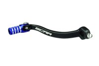 SCAR Schalthebel schwarz/Endstück blau Yamaha YZ250/450F