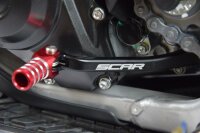 SCAR Schalthebel rot Honda CRF450R/RX