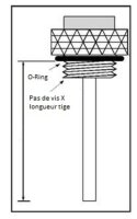 V PARTS Öltemperaturanzeige Ø 24x3,0x10