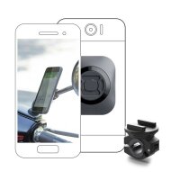 SP-CONNECT Moto Bundle fixed on Mirror Universal