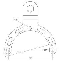 RAM Mounts Small Gas Tank Base - B Ball