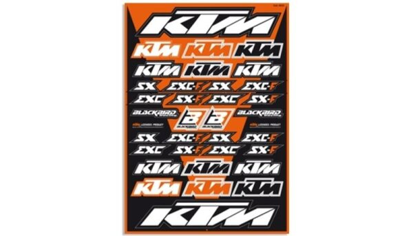 Universal-Aufkleber-Kit Blackbird Racing KTM SX/SX-F EXC/EXC-F