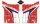 BLACKBIRD Radiator Louver Replica Team HRC - Honda CRF450