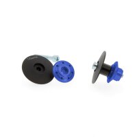 V-PARTS Ständeraufnahmen M6x1mm blau