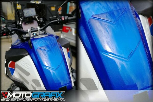 MOTOGRAFIX Tankschutz blau BMW R1250GS Adventure