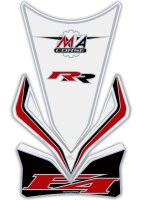 MOTOGRAFIX Tankschutz 3-teilig weiß MV Agusta F4...