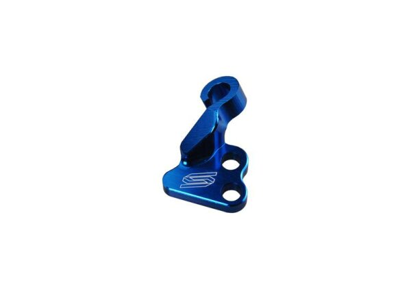 SCAR Kupplungszug-Halter blau Yamaha YZ250F