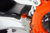 SCAR Hauptzylinderdeckel hinten orange KTM/Husqvarna