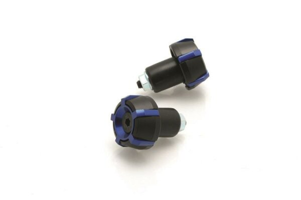 Lenkerenden BIHR Spark Ø18mm schwarz/blau