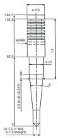 KEIHIN FCR 35-41mm Düsennadel - N427-0CFBQ