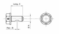 TECNIUM Magnetische Ablassschraube - Aluminium schwarz...