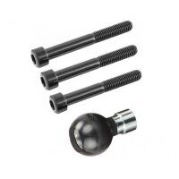 RAM MOUNTS M8 Bolts Screw-On Clamp Base - B Size Ball