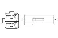 HIGHSIDER Adapterkabel für Mini-Blinker, Honda + Kawa