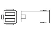 HIGHSIDER Adapterkabel für Mini-Blinker, Suzuki