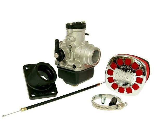 Vergaserkit Malossi MHR PHBH 26 BS für Minarelli AM, Derbi, Generic, KSR-Moto, Keeway, Motobi, Ride, CPI, 1E40MA, 1E40MB