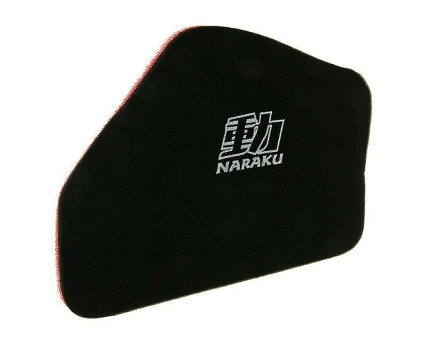 air filter foam insert Naraku double layer for Kymco GR1