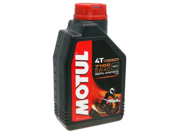 4-Takt Motorenöl Motul 4T 7100 5W40 1 Liter = MOT109380