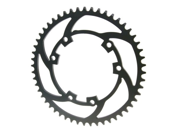 sprocket premium-quality 52 teeth 420 for Aprilia, Derbi, Gilera, Rieju, Peugeot, MBK, Yamaha