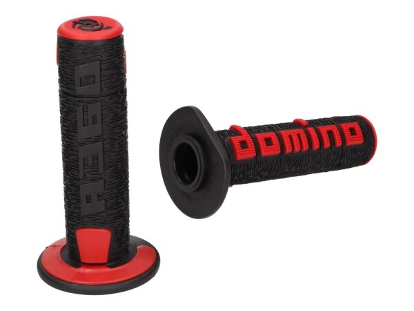 Griffe Satz Domino A360 Off-Road schwarz / rot