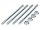 cylinder bolt set incl. nuts M6x107mm - 4 pieces each