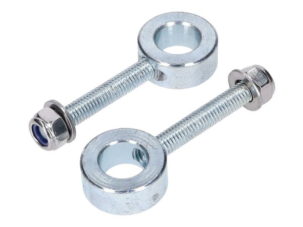 chain tensioner set M8, 15mm axle for Aprilia RX 50, SX 50, Derbi, Euro4 2018-