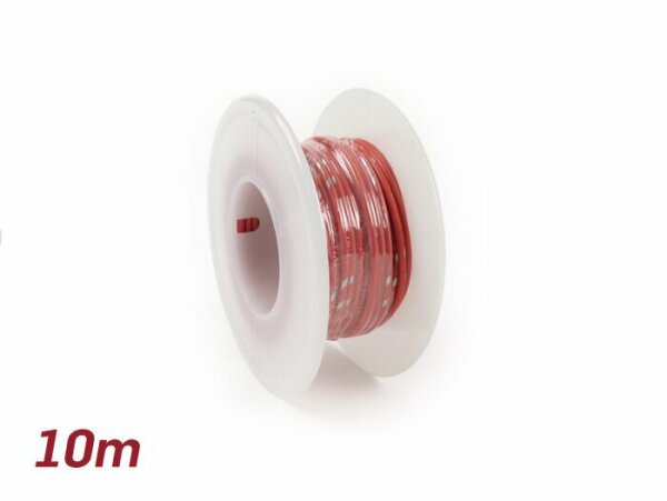 Elektrokabel Universal 0,85mm² 10m Rot