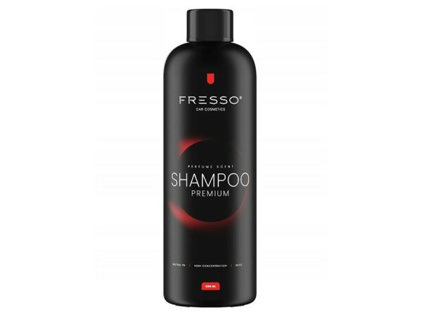 FRESSO Shampoo Premium, parfümiertes Körperwaschshampoo, 0,5 L